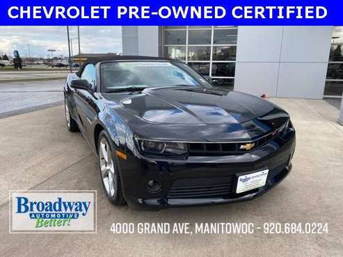 2015 Chevrolet Camaro 2LT - convertible - - by dealer for sale in Manitowoc, WI