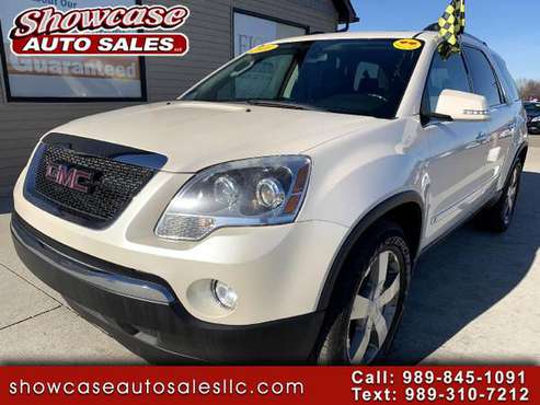 2010 GMC Acadia AWD 4dr SLT1 - cars & trucks - by dealer - vehicle... for sale in Chesaning, MI