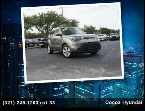 2016 Kia Soul Base - cars & trucks - by dealer - vehicle automotive... for sale in Cocoa, FL