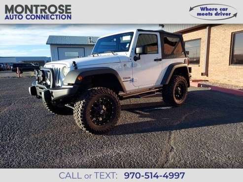 2017 Jeep Wrangler Sport - - by dealer - vehicle for sale in MONTROSE, CO