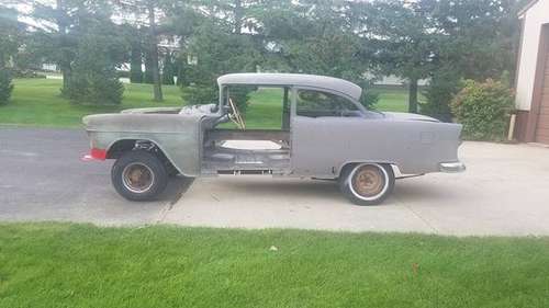 1955 CHEVY 2 DOOR PROJECT CAR for sale in Faribault, MN