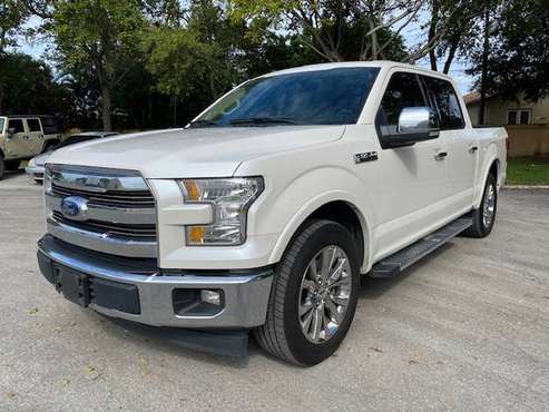 2017 FORD F-150 LARIAT CLEAN TITLE !!! EASY FINANCE!!! $3K DOWN -... for sale in Hollywood, FL