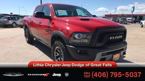 2016 Ram 1500 4WD Crew Cab 140.5 Rebel for sale in Great Falls, MT