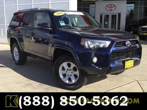 2018 Toyota 4Runner Nautical Blue Metallic Buy Now! for sale in Bend, OR