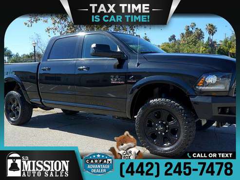 2018 Ram 2500 FOR ONLY 858/mo! - - by dealer for sale in Vista, CA