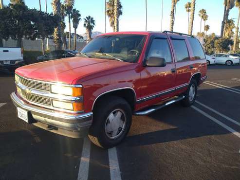 1999 Chevy Tahoe 4 wheel drive for sale in Santa Barbara, CA