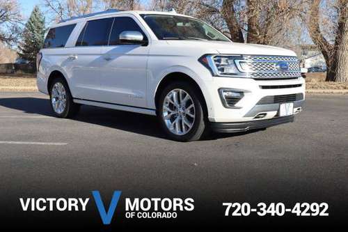2018 Ford Expedition MAX 4x4 4WD Platinum SUV - cars & trucks - by... for sale in Longmont, CO