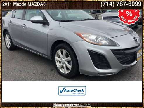2011 Mazda MAZDA3 i Touring 4dr Sedan 5A - cars & trucks - by dealer... for sale in Anaheim, CA