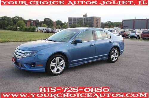 2010 *FORD* *FUSION SPORT* LEATHER SUNROOF CD GOOD TIRES 123588 for sale in Joliet, IL