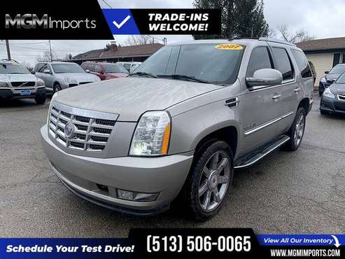 2007 Cadillac Escalade FOR ONLY $306/mo! - cars & trucks - by dealer... for sale in Cincinnati, OH