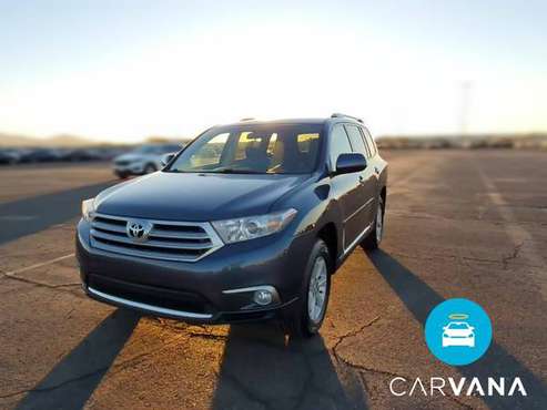 2013 Toyota Highlander Plus Sport Utility 4D suv Blue - FINANCE... for sale in Washington, District Of Columbia