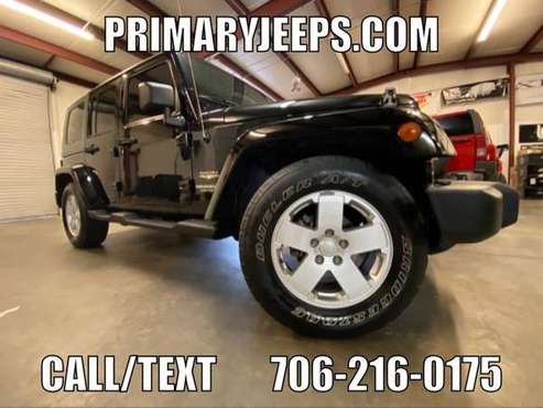 2007 Jeep Wrangler Unlimited Sahara 1 Owner IN HOUSE FINANCE - FREE... for sale in DAWSONVILLE, FL