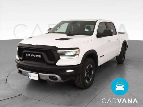2019 Ram 1500 Crew Cab Rebel Pickup 4D 5 1/2 ft pickup White -... for sale in Placerville, CA