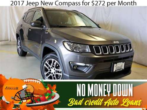 $272/mo 2017 Jeep New Compass Bad Credit & No Money Down OK - cars &... for sale in Oak Park, IL