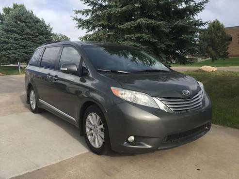2013 TOYOTA SIENNA XLE Limited V6 Leather DVD BackUp Camera 258mo_0dn for sale in Frederick, CO