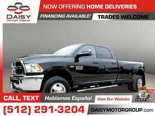 2018 Ram 3500 Tradesman 4x4 4 x 4 4-x-4 Crew Cab 8 ft Box for only for sale in Round Rock, TX