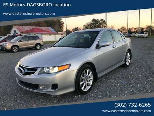*2007 Acura TSX- I4* 1 Owner, Clean Carfax, Sunroof, Leather, Books... for sale in Dagsboro, DE 19939, MD