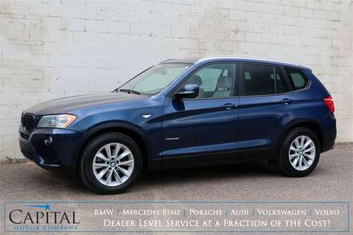Beautiful Color and Tons Of Great Options! 2013 BMW X3 AWD Only... for sale in Eau Claire, WI