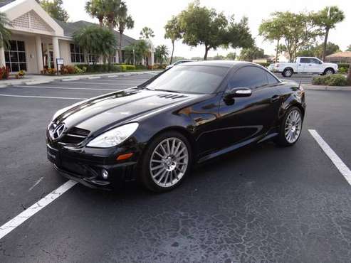 2007 MERCEDES SLK55 AMG 52K LIKE NEW NO ACCIDENT FLORIDA CLEAR TITLE for sale in Fort Myers, FL