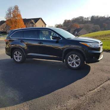 Highlander XLE 2015 - cars & trucks - by owner - vehicle automotive... for sale in Coraopolis, PA