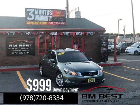 2008 HONDA ACCORD for sale in Beverly, MA