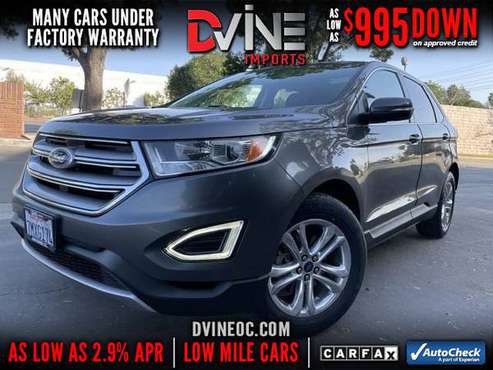 2015 FORD EDGE SEL - cars & trucks - by dealer - vehicle automotive... for sale in Yorba Linda, CA