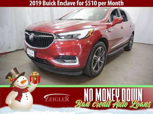$510/mo 2019 Buick Enclave Bad Credit & No Money Down OK - cars &... for sale in Chicago, IL