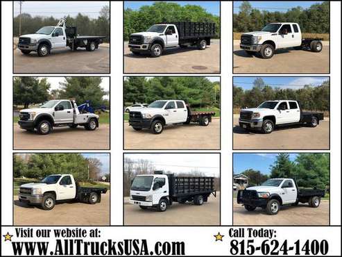 FLATBED & STAKE SIDE TRUCKS / CAB AND CHASSIS PICKUP 4X4 Gas Diesel... for sale in Chicago, IL