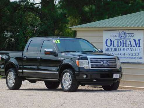 2012 Ford F-150 4WD SuperCrew 145" Platinum for sale in Zebulon, NC