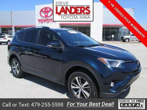 2018 Toyota RAV4 XLE suv Blue - - by dealer - vehicle for sale in ROGERS, AR