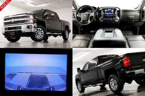 HEATED LEATHER-CAMERA Black 2016 Chevy Silverado 2500HD LT 4WD for sale in Clinton, MO
