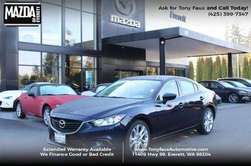 2016 Mazda 6 4dr Sdn Auto i Touring Call Tony Faux For Special Pricing for sale in Everett, WA