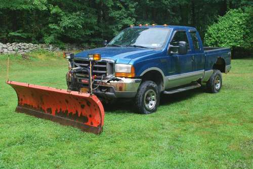 2001 Ford F-250 Super Duty w/plow - cars & trucks - by owner -... for sale in Averill Park, NY
