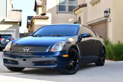 INFINITY G35 COUPE CLEAN TITLE VERY CLEAN LOW MILES!! - cars &... for sale in San Diego, CA