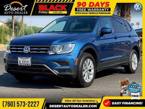 2019 Volkswagen Tiguan S 16,000 MILES Turbocharged S SUV LOADED W/... for sale in Palm Desert , CA