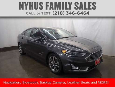 2019 Ford Fusion Hybrid Titanium - - by dealer for sale in Perham, MN