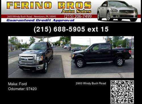 2013 Ford F-150 XLT - - by dealer - vehicle automotive for sale in Newtown, PA
