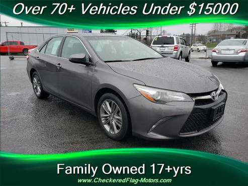 2017 Toyota Camry SE - - by dealer - vehicle for sale in Everett, WA