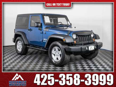 2009 Jeep Wrangler X 4x4 - - by dealer - vehicle for sale in Lynnwood, WA