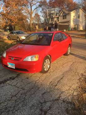 2001 Honda Civic EX - cars & trucks - by owner - vehicle automotive... for sale in LAKE VILLA, IL