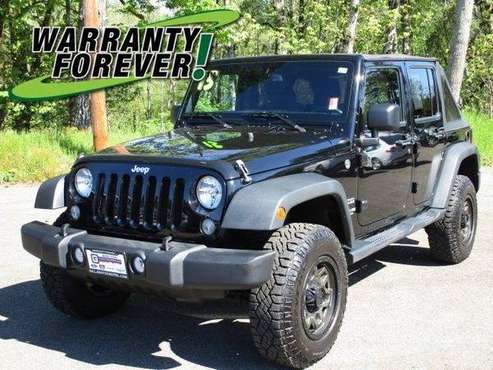 2015 *Jeep* *Wrangler* *Unlimited* Convertible Black Clearcoat for sale in Shelton, WA