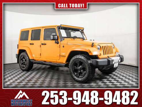 2013 Jeep Wrangler Unlimited Sahara 4x4 - - by for sale in PUYALLUP, WA