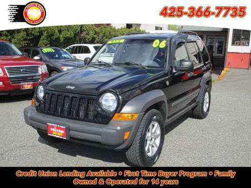 4 Wheel Drive 2006 Jeep Liberty Sport New Wheels and Tires! - cars & for sale in Lynnwood, WA