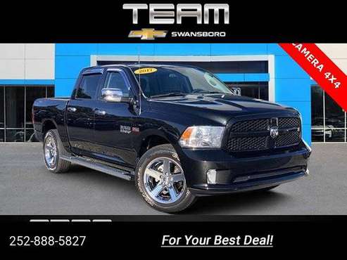 2017 Ram 1500 Express pickup Black for sale in Swansboro, NC