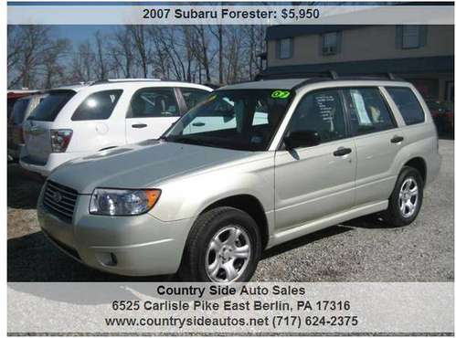 2007 Subaru Forester 2.5 X AWD 4dr Wagon (2.5L F4 4A) for sale in East Berlin, PA