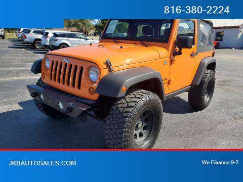 2012 Jeep Wrangler 4WD Sport SUV 2D Trades Welcome Financing Available for sale in Harrisonville, MO