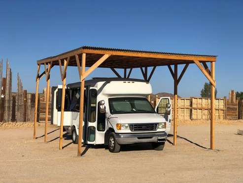 03 E450 Shuttle Bus, 43, 000 Original Miles - - by for sale in YUCCA VALLEY, CA