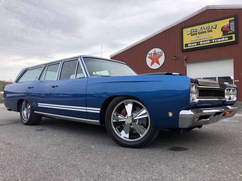 1968 Plymouth satellite GTX Station Wagon Blue for sale in Johnstown , PA