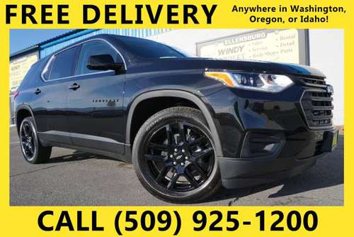 New 2021 Chevy Traverse LS AWD ***BLACKOUT PACKAGE - cars & trucks -... for sale in Kittitas, WA