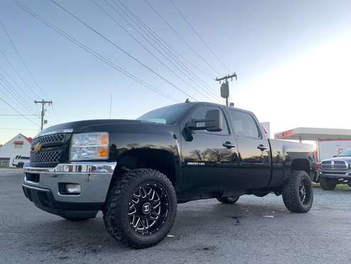 *Triple Black 2013 Chevy Silverado 2500HD Z71 4x4 Duramax -One Owner... for sale in STOKESDALE, NC